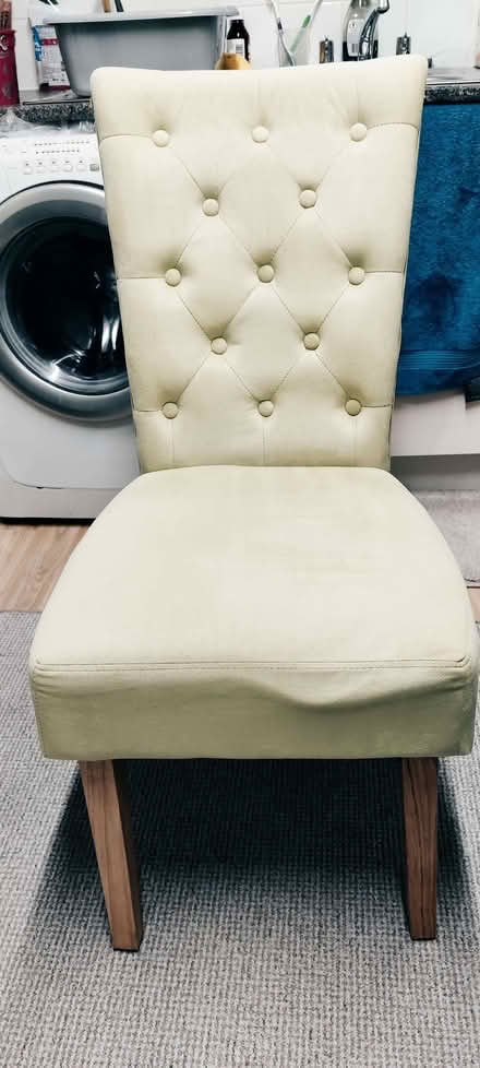 Photo of free Two green chairs suitable for table or bedroom (North Shields NE30) #3