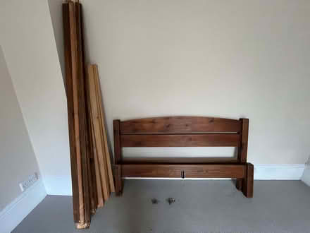 Photo of free Double bed and mattress (Kilburn NW6) #2