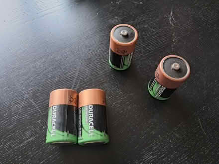 Photo of free Duracell C rechargeable batteries (Burgess Hill) #1