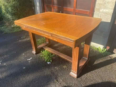 Photo of free Edwardian oak Dining table (Sandford-on-Thames OX4) #2