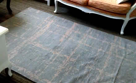 Photo of free rug - grey & pale pink (Hoohill FY3) #1