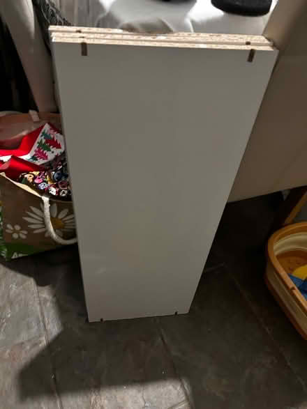 Photo of free 3 White Shelves (Sabden) #1