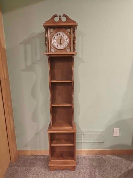 Photo of free Grandfather-like Clock/Shelf (Ann Arbor NE) #1