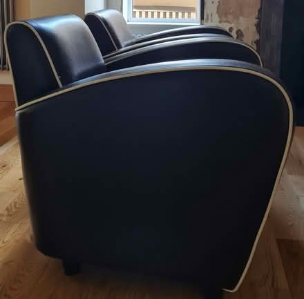 Photo of free Retro leather 3 piece suite (NEWPORT np20) #1