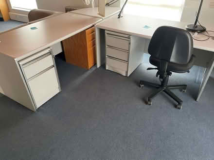 Photo of free Desks and pedestal drawers (Jericho OX1) #1