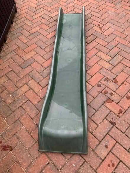 Photo of free Green Garden Slide From Climbing Frame (Shevington Vale WN6) #1