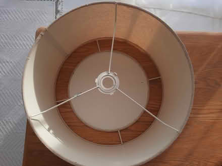 Photo of free LARGE Ceiling Lampshade Beige (Hamble SO31) #2