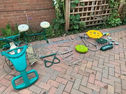 Photo of free Slide, Swings & Bits From Climbing Frame (Shevington Vale WN6) #1