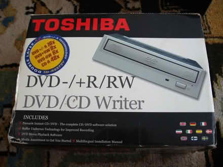 Photo of free Toshiba DVD /CD writer that's been in Storage (Coppull PR7) #1