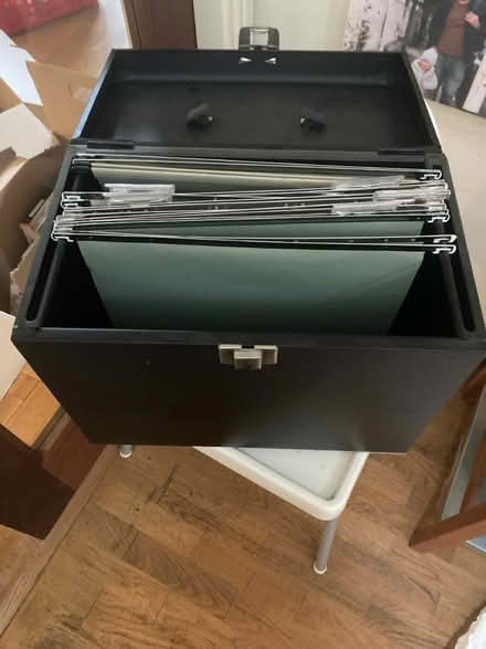 Photo of free Portable filing box (Dunlaoghaire) #3