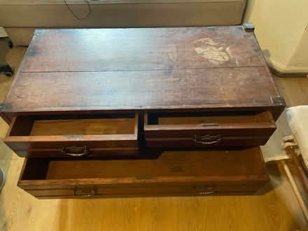 Photo of free Mahogany chest of drawers (London, Dalston E8) #3