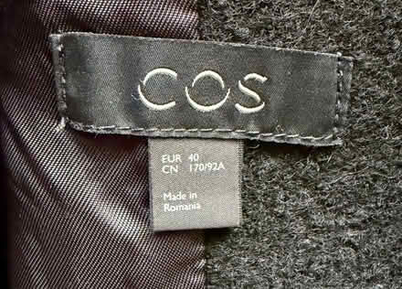 Photo of free Cos women’s black wool coat size 12 (Arborfield Garrison RG2) #3
