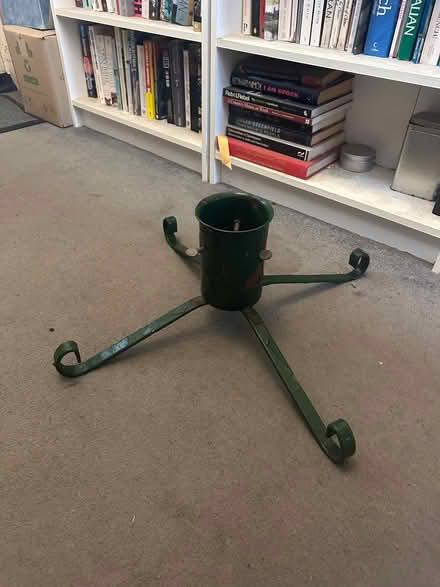 Photo of free Christmas tree stand - metal (Cowley OX4) #2