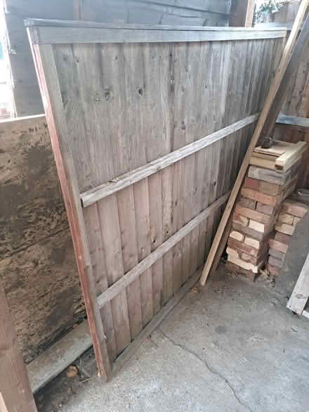 Photo of free 5 foot close boarded fence panels (Weybridge) #1