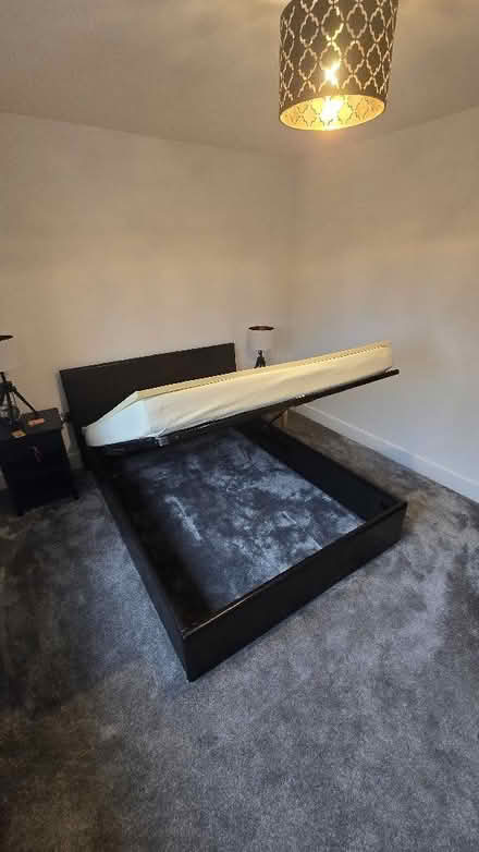 Photo of free Ottoman Double Bed and Matress (Monton M30) #1