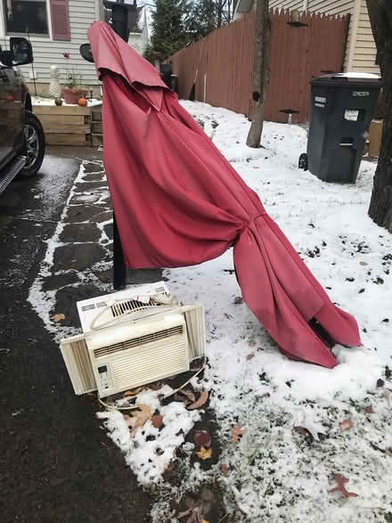 Photo of free Umbrella and air conditioner (North) #1