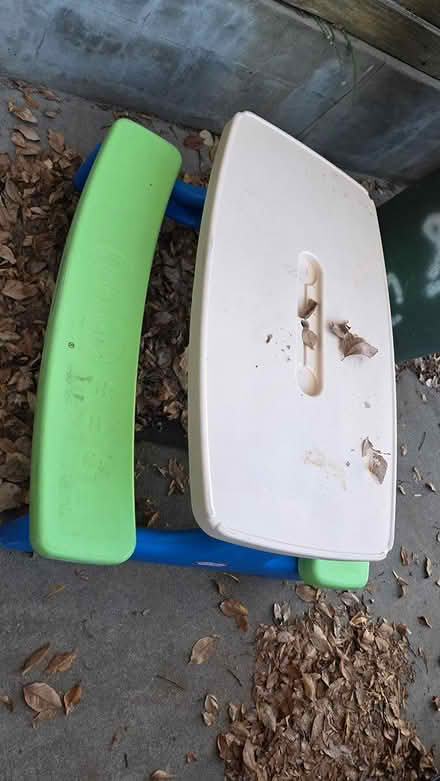 Photo of free Plastic Kids Picnic Table (21st and E Streets NE) #1