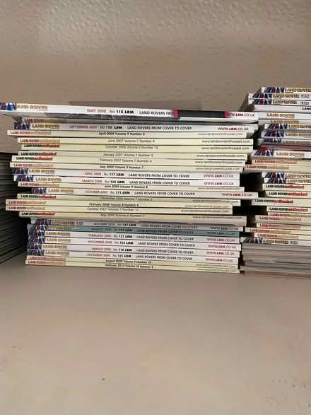 Photo of free Land Rover magazines 4 piles (West Ewell Epsom KT19) #3