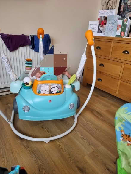 Photo of free Baby jumperoo that converts to shape sorter car. (Havant PO9) #1