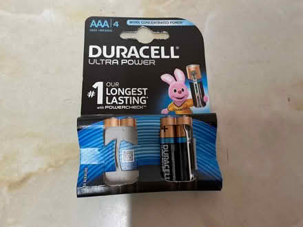 Photo of free Duracell AAA batteries (Walkley S6) #1
