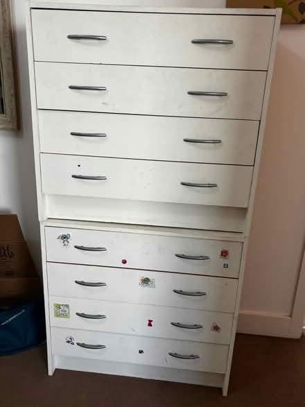 Photo of free X2 perfect condit chest of drawers (Trumpington CB2) #1