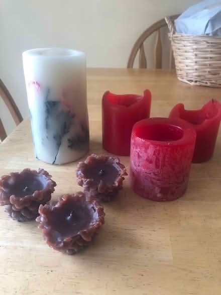 Photo of free Used Christmas candles (North Hollywood) #1