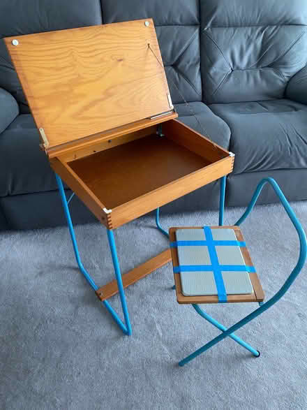 Photo of free Old school Child’s Desk (Bracknell Forest RG12) #2