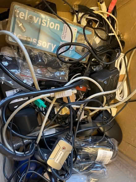 Photo of free Random pc/electric cables (Whalley BB7) #1