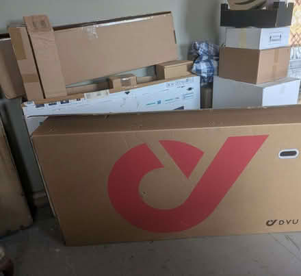 Photo of free Cardboard boxes including large bicycle box (Belmont TN35) #1