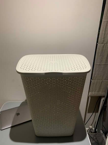Photo of free Laundry Basket Plastic Cream (High St Ken W8) #1