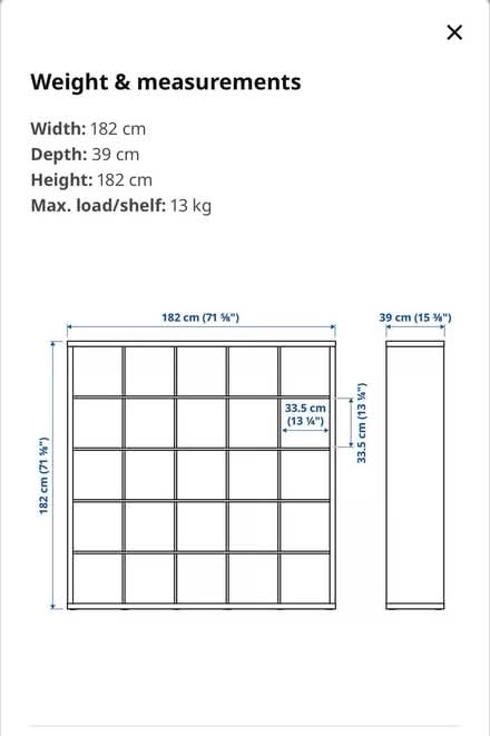 Photo of free Ikea kallak unit 5x5 (Merchiston EH10) #1