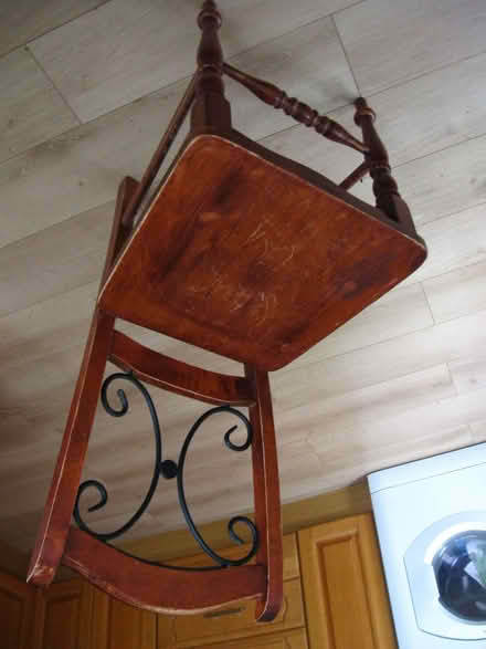 Photo of free Drop Leaf Dining Table & 4 Solid Teak Chairs (Coppull PR7) #3