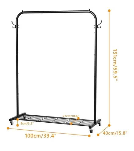 Photo of free Clothes rail (Tern Hill) #2