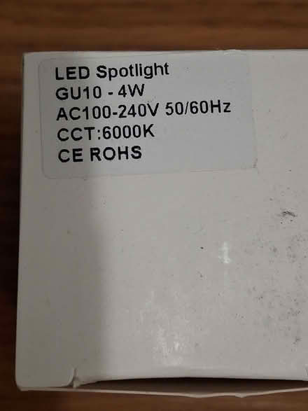 Photo of free 4 x GI10 Led bulbs 4W (Rusthall TN3) #1