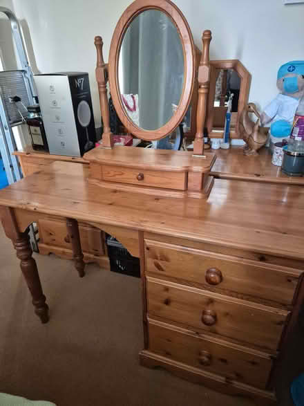 Photo of free Pine Dressing Table (Great Moor SK2) #1