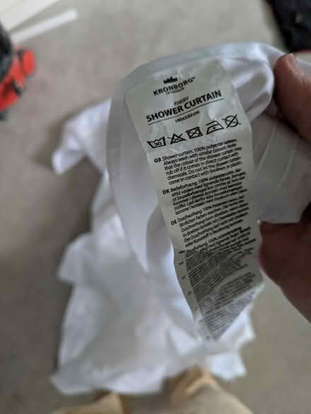 Photo of free Shower curtain (Terenure) #1