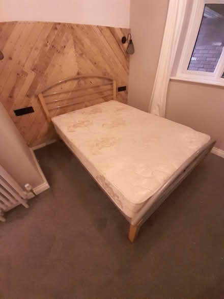 Photo of free Double bed & mattress (Frampton Cotterell) #2