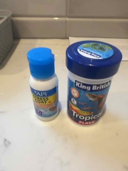 Photo of free Fish food and stress coat (Upper Wolvercote OX2) #1