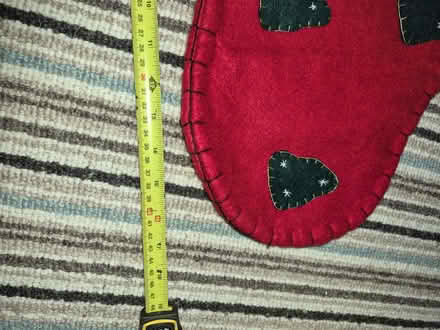 Photo of free 2 Large felt Christmas stockings (Clitheroe BB7) #1