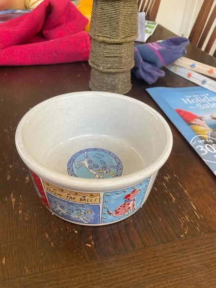 Photo of free dog water food bowl (Chevy Chase DC) #1