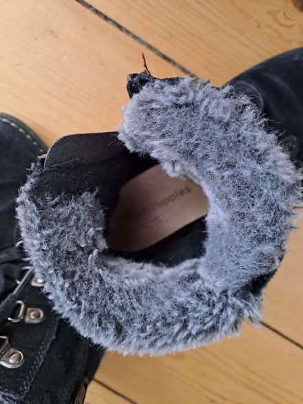 Photo of free Hush puppies kids suede boots size 13 (Cubbington CV32) #2