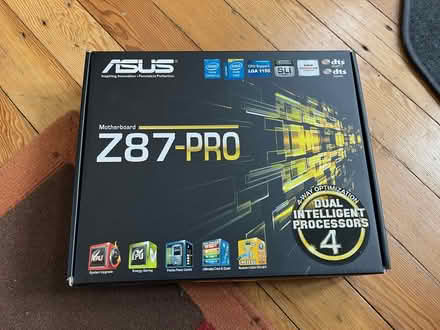 Photo of free Asus Z87-Pro socket 1150 motherboard (Kensington W11) #2