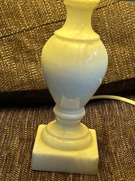 Photo of free Solid marble lamp (RH13) #2