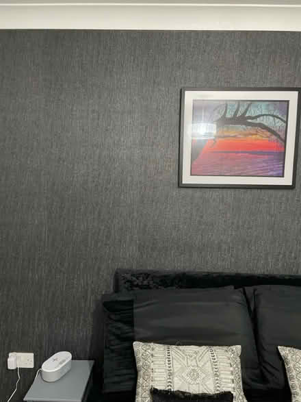 Photo of free Wallpaper black glitter pattern (Gartcosh G69) #1