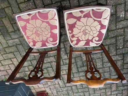 Photo of free 2 vintage chairs (Weston Underwood DE6) #2