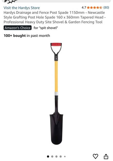 Photo of Post hole spade (Penrith CA11) #1