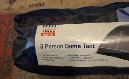 Photo of free 3 person dome tent (Henley-on-Thames RG9) #2