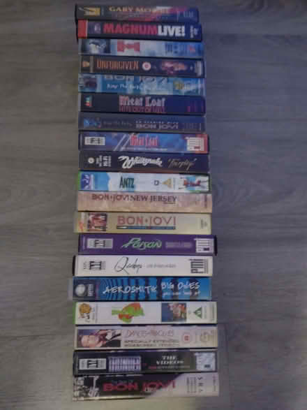 Photo of free Vhs Tapes (Tannochside G71) #2