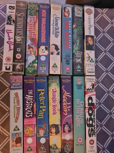 Photo of free Vhs videos (Slough SL2) #1
