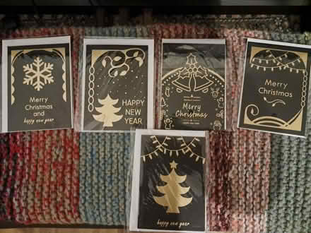 Photo of free Xmas cards (x5) (Weybridge KT13) #1